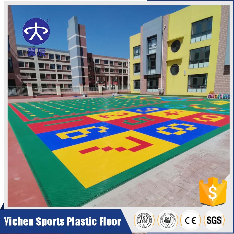 煙臺幼兒園懸浮拼裝地板