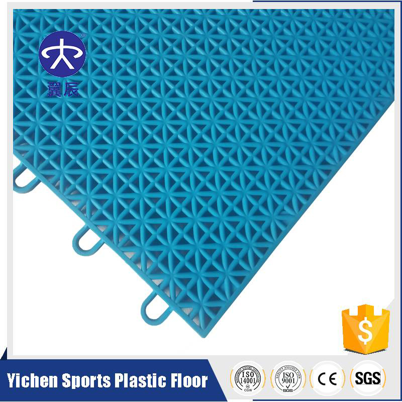 圓扣米字格-懸浮拼裝地板